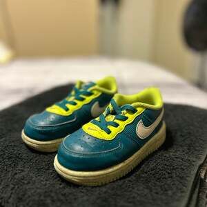 Nike Force 1 Crater Next Nature Toddler Bright Spruce/Volt Green